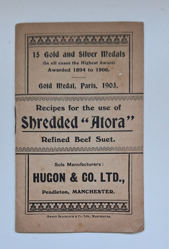 Vintage recipe book for - recipe,