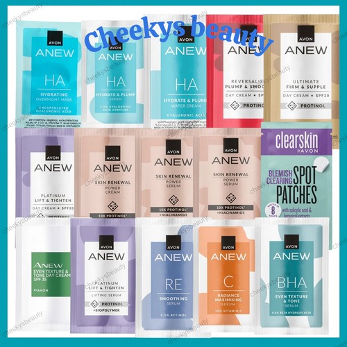 Avon face cream - avon, sachets