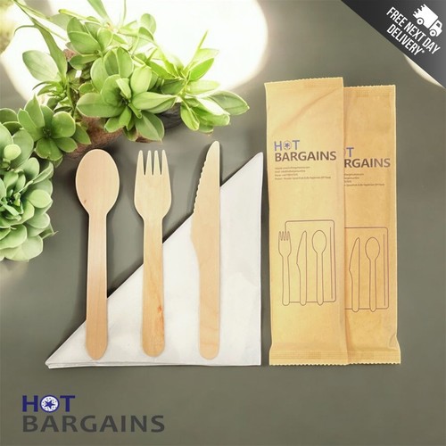 Wooden cutlery sets with - wooden,