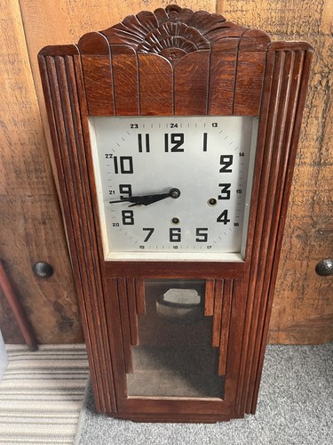Art nouveau wooden cased - art,