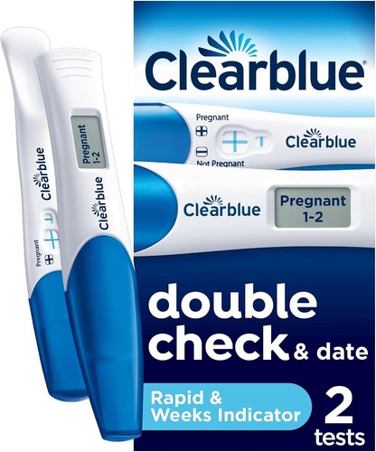 Clearblue pregnancy test - pregnancy,
