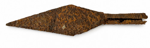 Ancient iron spearhead anglo - ancient,