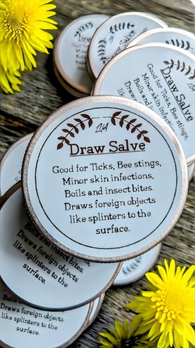 Black draw salve for - black, salve,