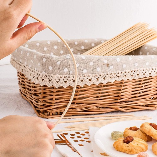 100 bamboo skewers - bamboo, bbq